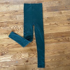 Blanqi maternity legging, forest green, size small, GUC